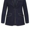 PLUS SIZE WEST END DARK DENIM JACKET