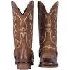 Women's Buckle Strap Wide Calf Cowboy Boots Square Toe Western Cowgirl Boots