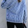 Women's Jean Jacket Long Sleeve Zimbaplatinum Overszied Denim Jackets Shacket Coat Fashion Spring Outfits 2025