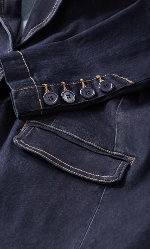 PLUS SIZE WEST END DARK DENIM JACKET