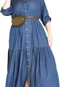 Women's Maxi Dress-Angela