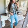 Women's Military Safari Cropped Jackets Button Down Lightweight Oversized Utility Anorak Coat with Pockets