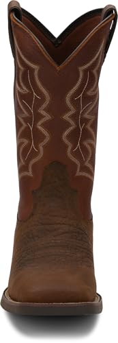 Chet 11" Western Boots for Men - Stampede Collection - Orthotic Insole Square Toe