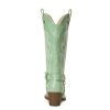 31CkxzI1LTL.jpg Cowboy Boots for Women with Chain, Pointy Toe Chunky Heel Women's Riding Boots with Embroidered, Pull on Style Western Boots,