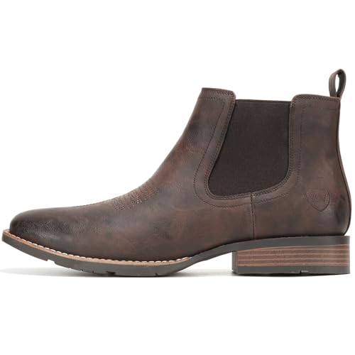 Cowboy Boots For Men Ankle Boots Western Boot Casual Dress Slip On Chelsea Men