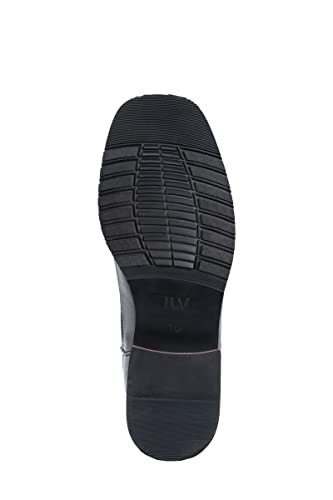 Cowboy Boots For Men Wide Foot Square Toe Western Boots with Classic Embroidered Durable Slip on Boots