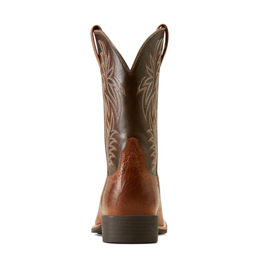 Sport Western Wide Square Toe Mens Boot