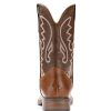 Cowboy Boots For Men with Wide Square Toe Western Retro Boot Durable Classic Fashionable Embroidered Pull On Slip Resistant