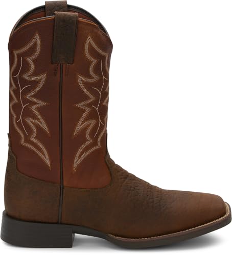 Chet 11" Western Boots for Men - Stampede Collection - Orthotic Insole Square Toe