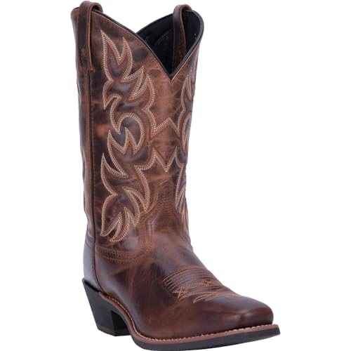 Mens Breakout Square Toe Casual Boots Mid Calf - Brown
