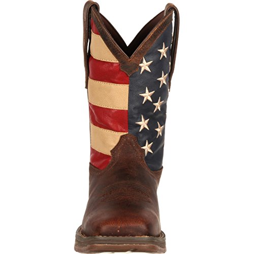 Men's Patriotic Pull-On Western Flag Boots