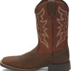 Chet 11" Western Boots for Men - Stampede Collection - Orthotic Insole Square Toe