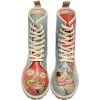 Long Boots for Women – Vegan Leather and Unique Design Womens Winter Boots, Comfortable and Stylish Womens Boots