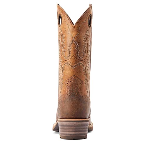 mens Hybrid Roughstock Square Toe Waterproof Cowboy Boot