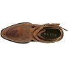 Womens Willa Embroidery Snip Toe Casual Boots Ankle Low Heel 1-2" - Brown