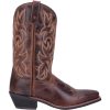 Mens Breakout Square Toe Casual Boots Mid Calf - Brown