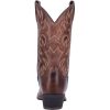 Mens Breakout Square Toe Casual Boots Mid Calf - Brown