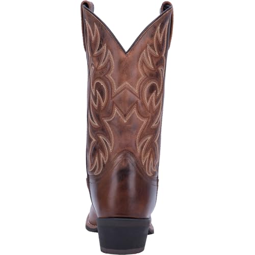 Mens Breakout Square Toe Casual Boots Mid Calf - Brown