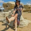 Suede Cowboy Boots for Women Mid-Calf Embroidery Cowgirl Boots Retro Snip Toe Western Boot with Chunky Heel Black and Brown