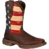 Men's Patriotic Pull-On Western Flag Boots