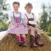 Kids Cowboy Boots Girls Cowgirl Boots Square Toe Boys Western Boots for Toddler/Little Kid/Big Kid