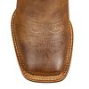 Women's Extra Wide Calf Cowboy Boots Square Toe – Pull-On Western Boots for Thick Calves, Stretch Comfort & Removable Insole,