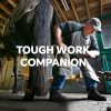Cowboy Work Boots for Men Waterproof Square Toe Leather Western Boots Puncture Resistant Indestructable Steel Toe Safety Boots